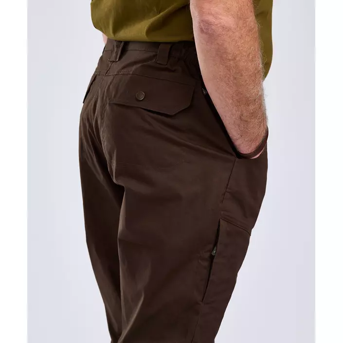 Pinewood Finnveden Outdoor bukser, Dark brown, large image number 3