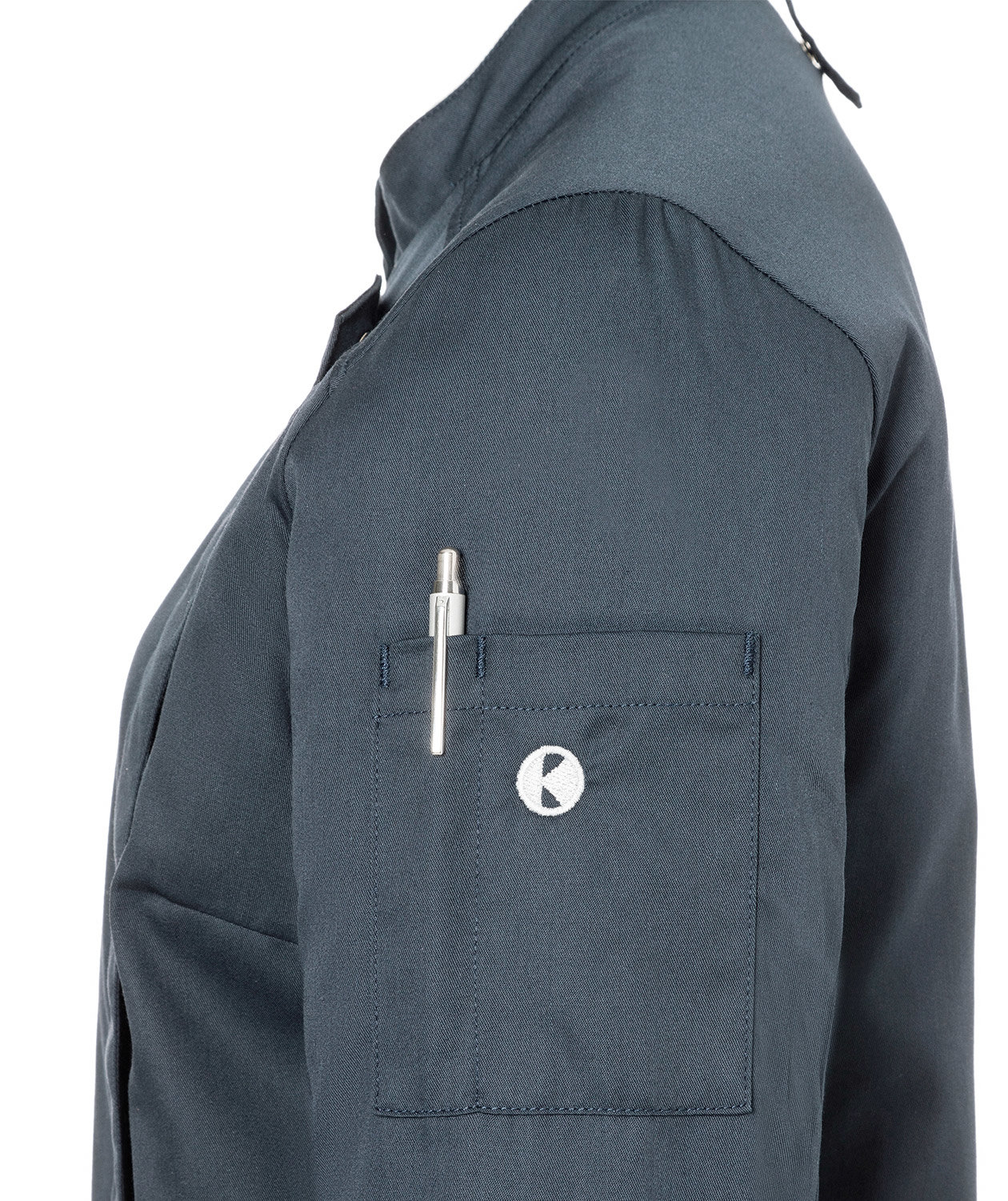 Karlowsky Naomi kockjacka dam, Antracitgr&aring;, large image number 4