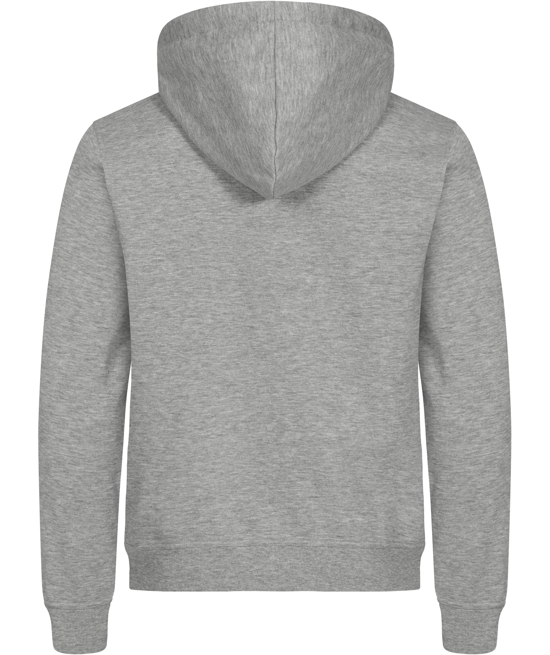 Clique Miami Hoodie mit Rei&szlig;verschluss, Grau Meliert