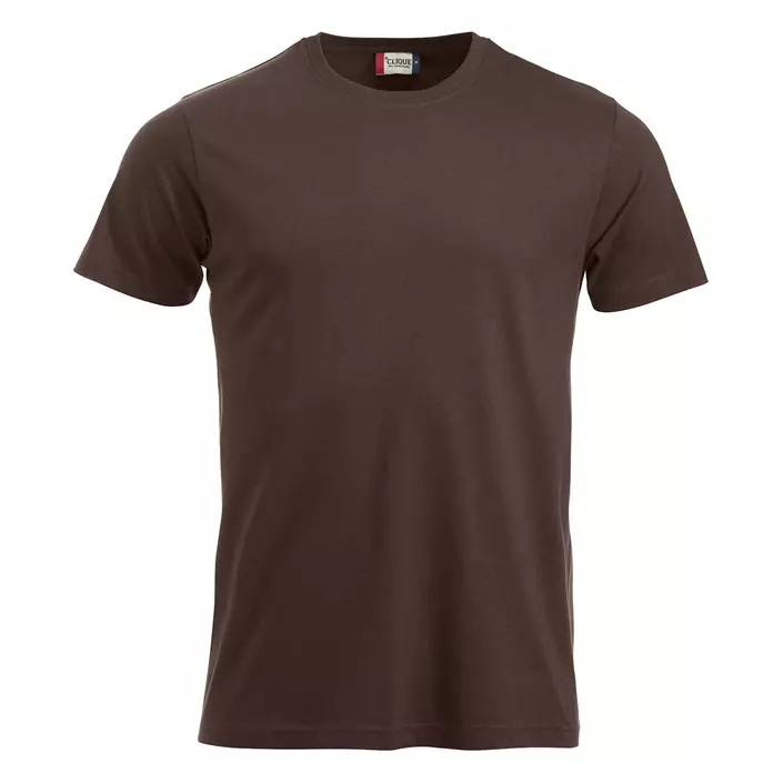 Clique New Classic T-skjorte, Mørk Mocca, large image number 0