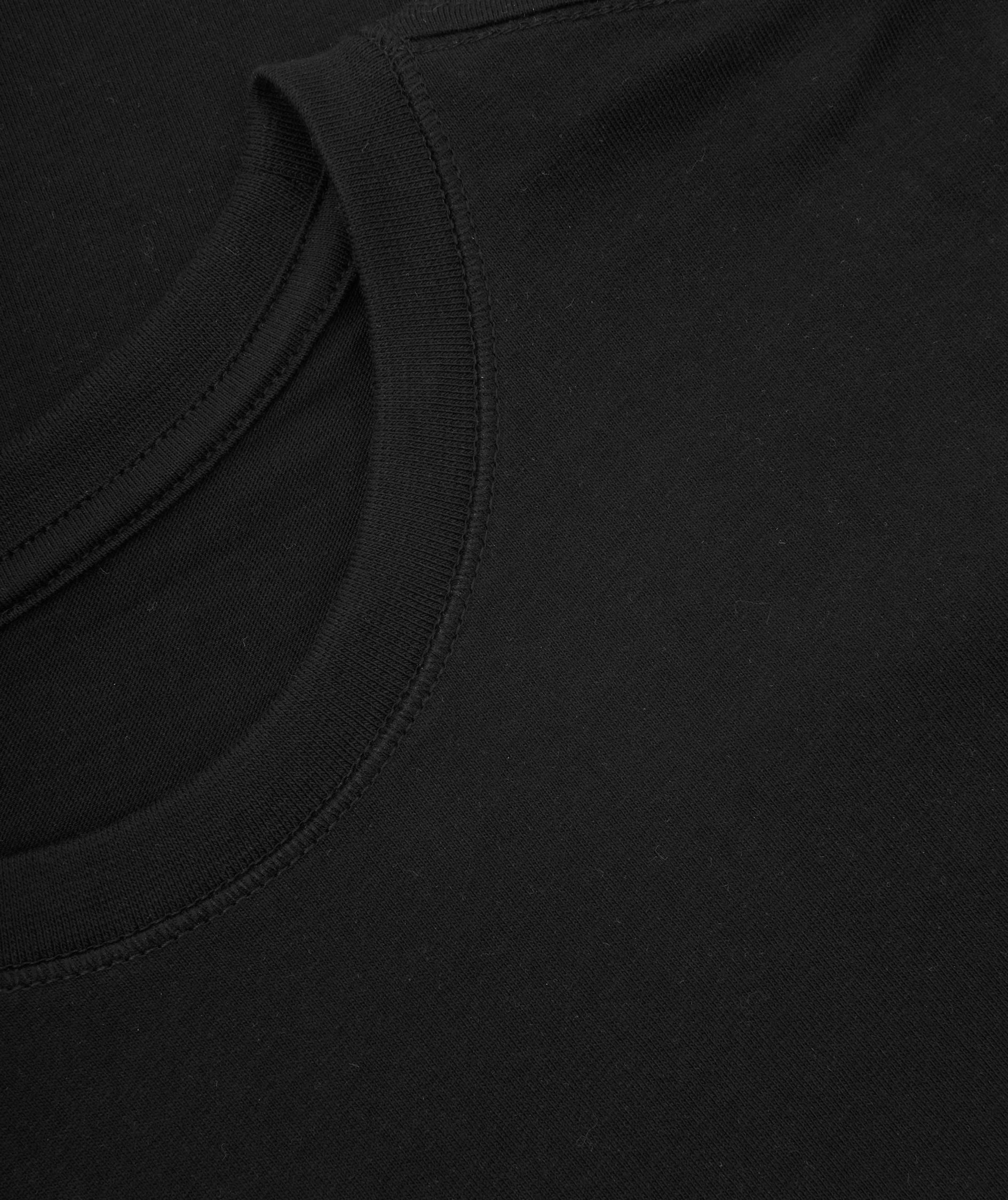 ID organic T-shirt for kids, Black, large image number 3