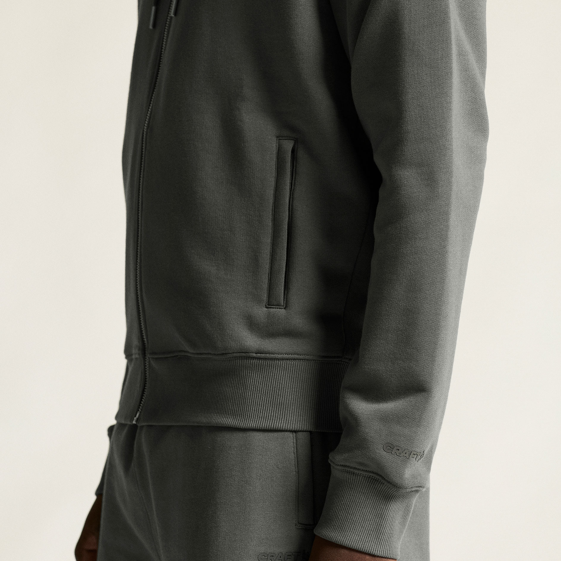 Craft Frequent hoodie with zipper, Lava, large image number 6