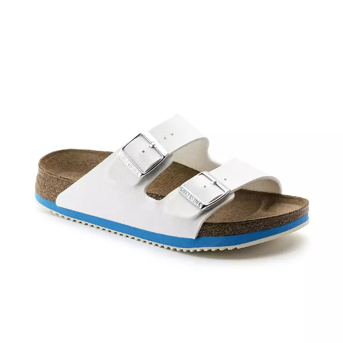 Birkenstock Arizona Narrow Fit SL sandals, White/Blue, large image number 0