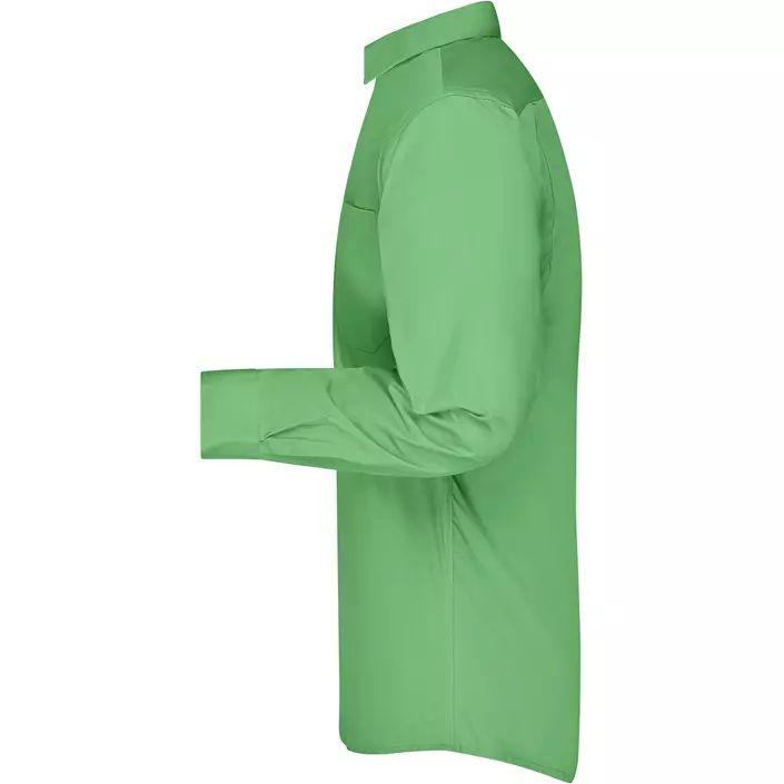 James & Nicholson modern fit  shirt, Lime Green, large image number 3