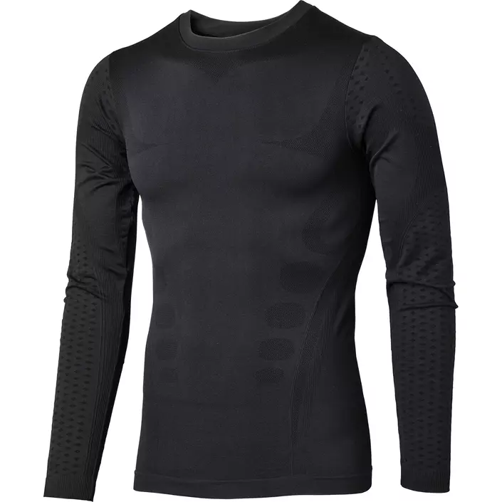 Top Swede long-sleeved baselayer sweater 0505, Black, large image number 0