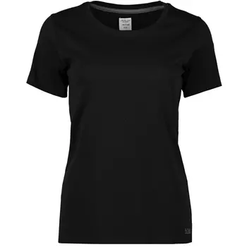 Seven Seas dame T-skjorte med rund hals, Black