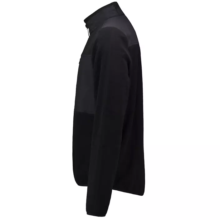 Westborn microfleece jakke, Black, large image number 2