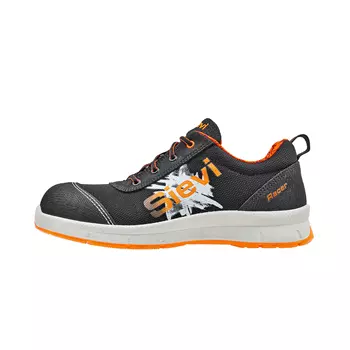 Sievi Racer 1 safety shoes S2, Black/Orange