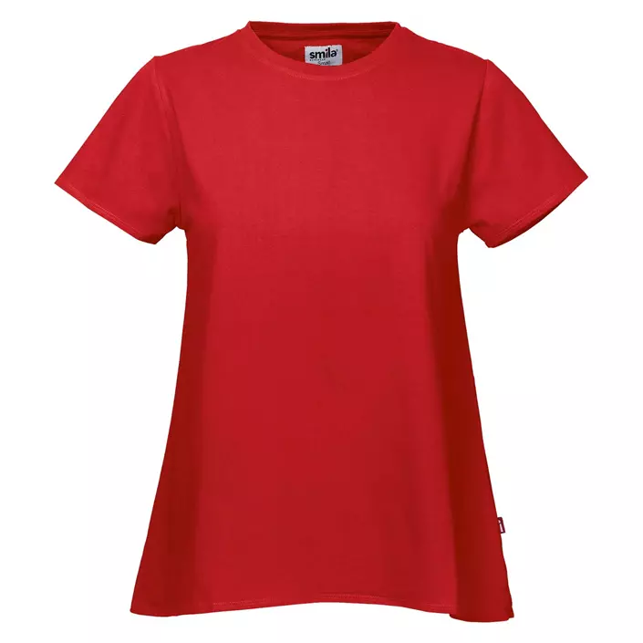 Smila Workwear Hilja dame T-shirt, Rød, large image number 0