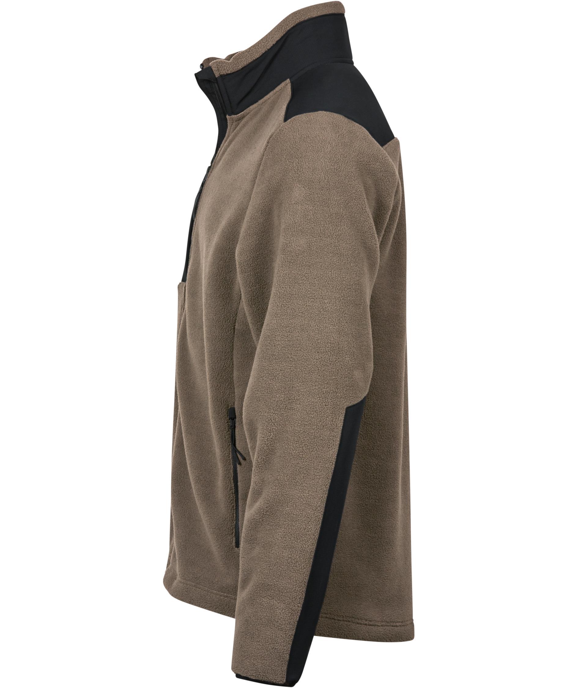 Tee Jays Mountain fleecejakke, Clay/black, large image number 3