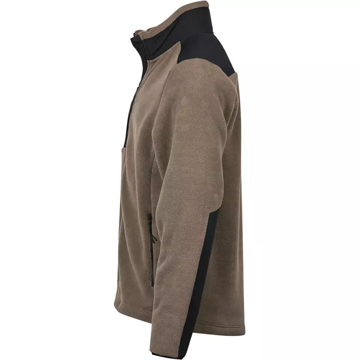 Tee Jays Mountain fleece jacket, Clay/black, large image number 3