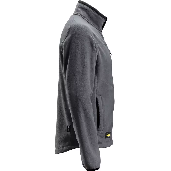 Snickers AllroundWork fleece jacket 8022, Steel Grey/Black, large image number 4