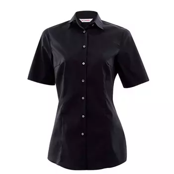 Kümmel Frankfurt Slim fit poplin women's short-sleeved shirt, Black