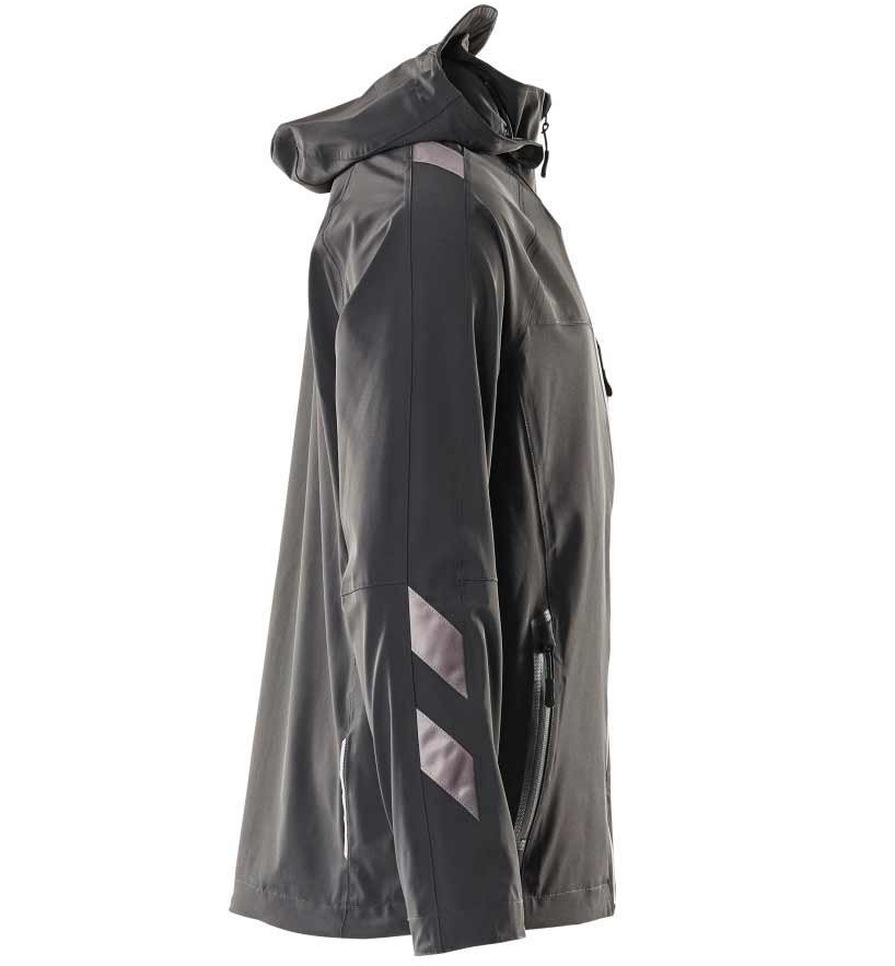 Mascot Unique shell jacket full stretch, Black, large image number 3