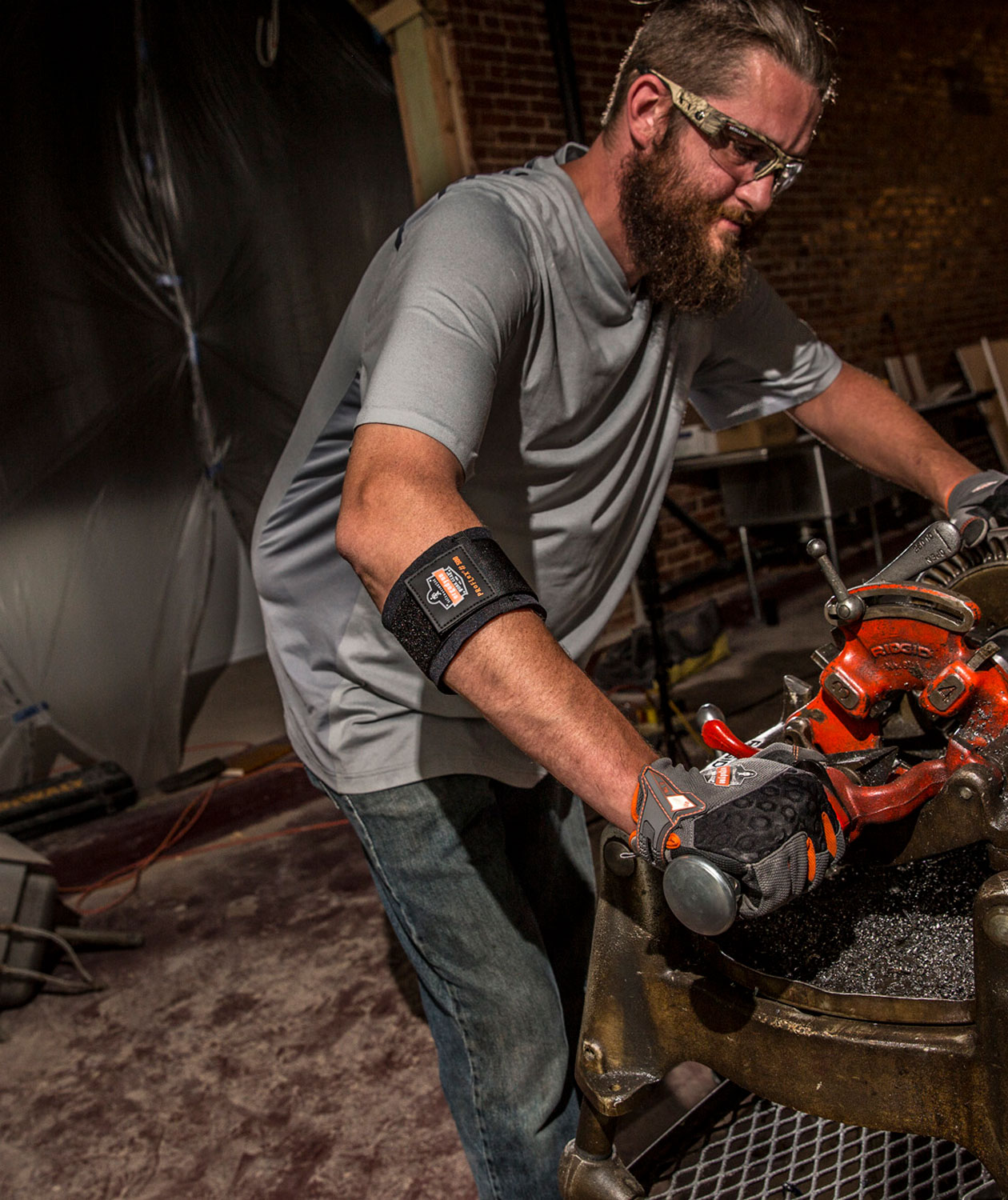 Ergodyne ProFlex 500 armb&aring;gsband, Svart