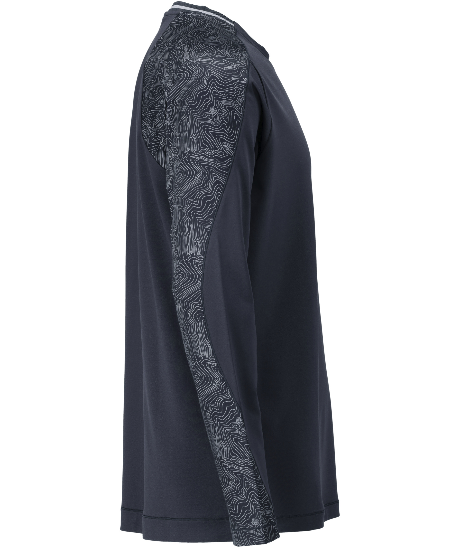 Mascot Customized long-sleeved T-shirt, Dark Marine Blue, large image number 2