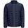 Jack & Jones JJEHERO Plus Size quilted jacket, Navy Blazer, Navy Blazer, swatch