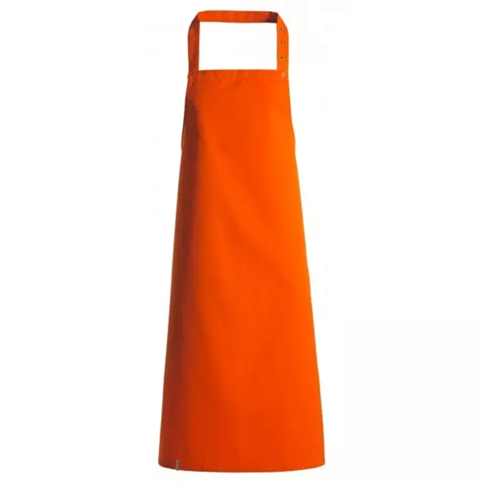 Kentaur bib apron, Orange, Orange, large image number 0