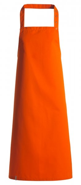 Kentaur bib apron, Orange, Orange, swatch