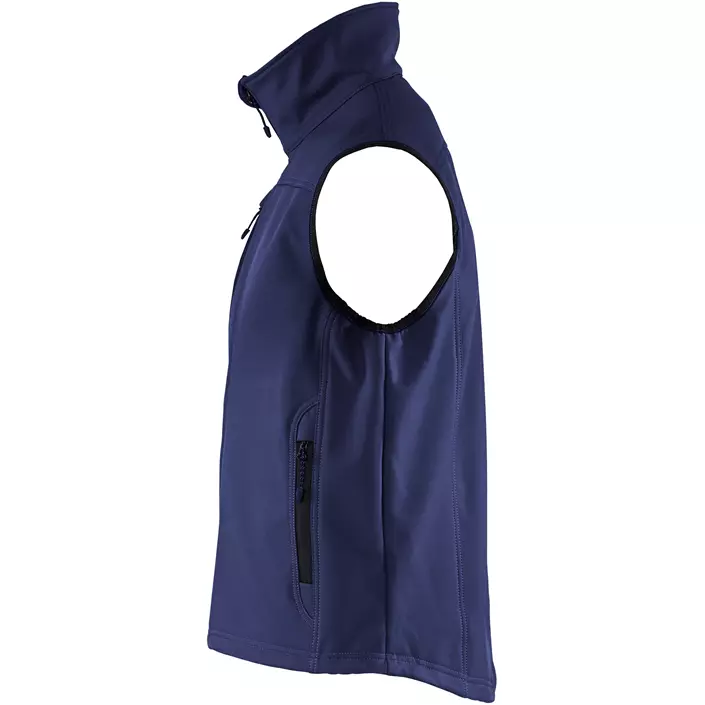 Blåkläder softshellväst, Marin, large image number 3