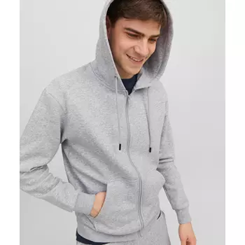 Jack & Jones JJEBRADLEY hoodie med dragkedja