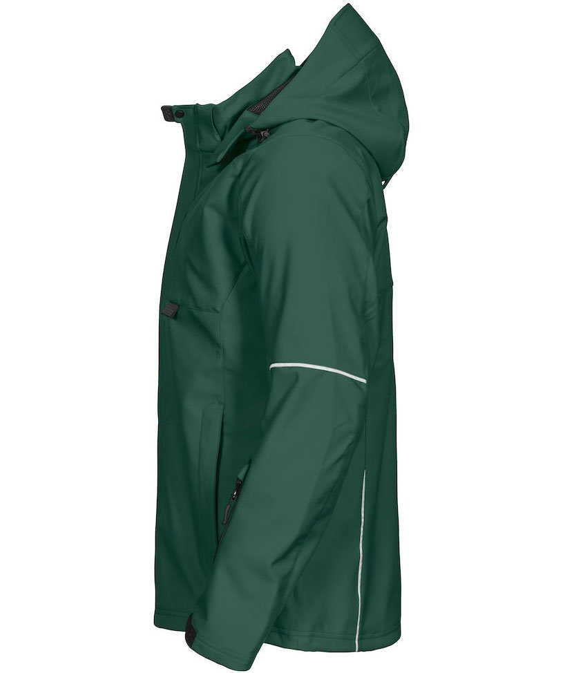 ProJob skalljakke 3406, Skogsgr&oslash;nn, large image number 2