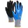 OX-ON Flexible Supreme 1604 waterproof work gloves, Black/Blue, Black/Blue, swatch