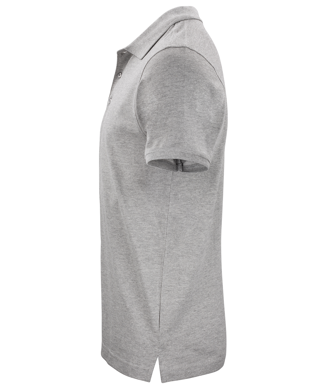 Clique Classic Poloshirt, Grau Melange, large image number 2