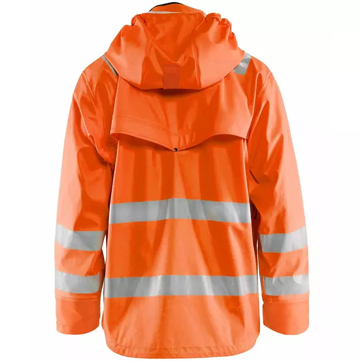 Blåkläder Heavy Weight rain jacket, Hi-vis Orange, large image number 1