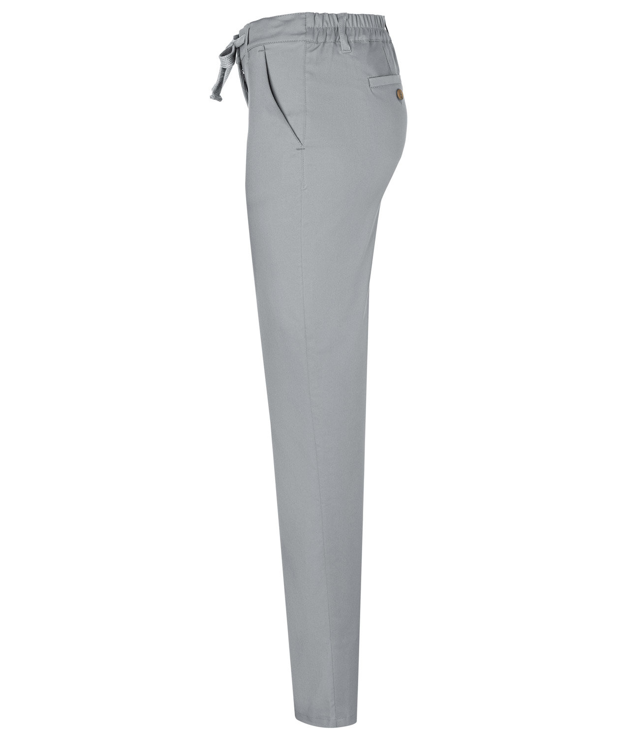 Karlowsky women's chino trousers with stretch, Steel Grey, large image number 3