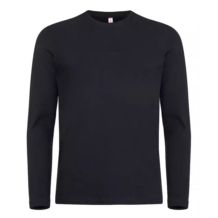 Clique Premium Fashion-T långärmad T-shirt, Svart, large image number 0