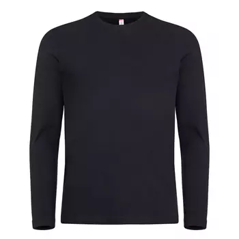 Clique Premium Fashion-T langärmliges T-Shirt, Schwarz