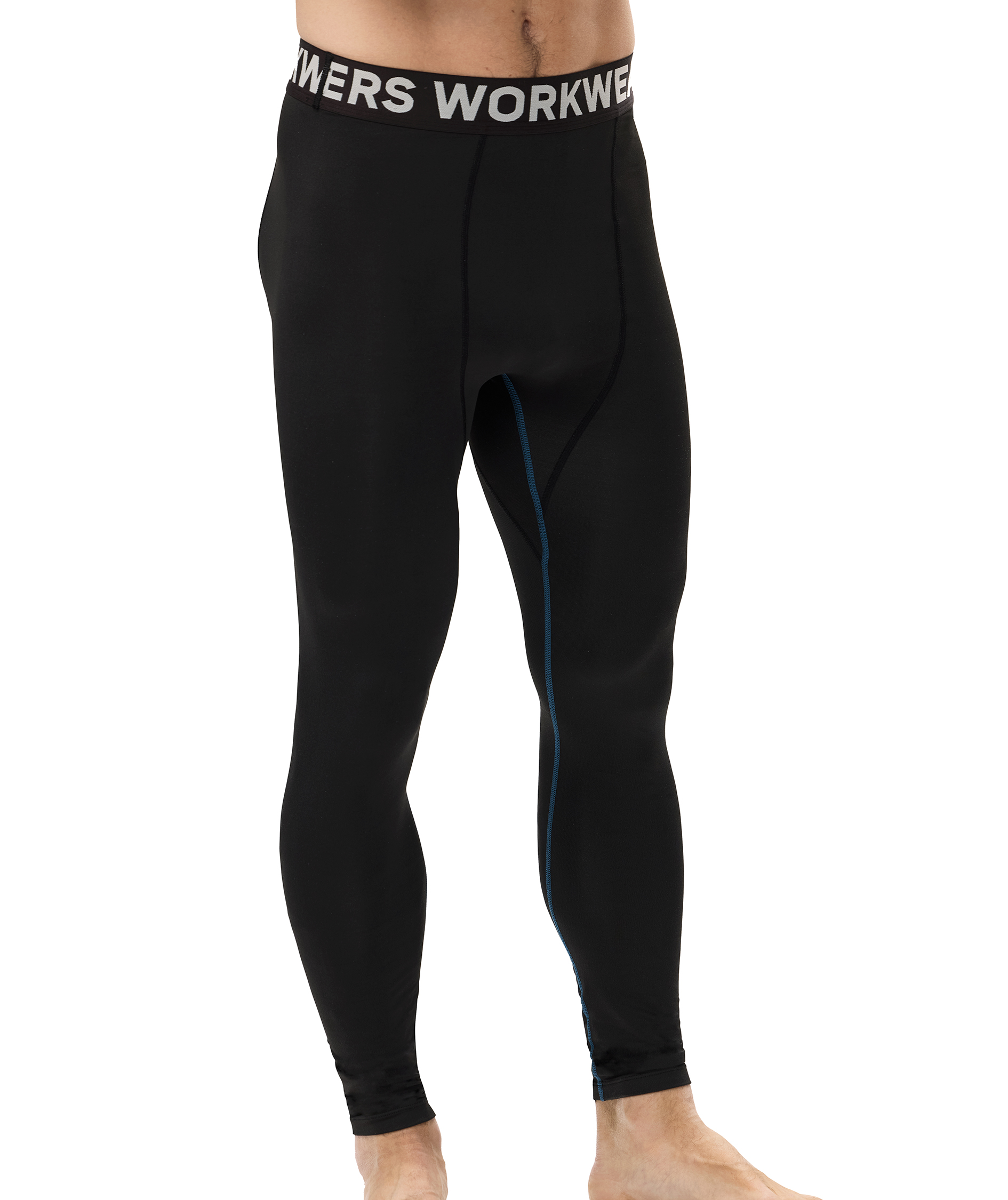 Snickers baselayer trousers 9494, Black, large image number 2