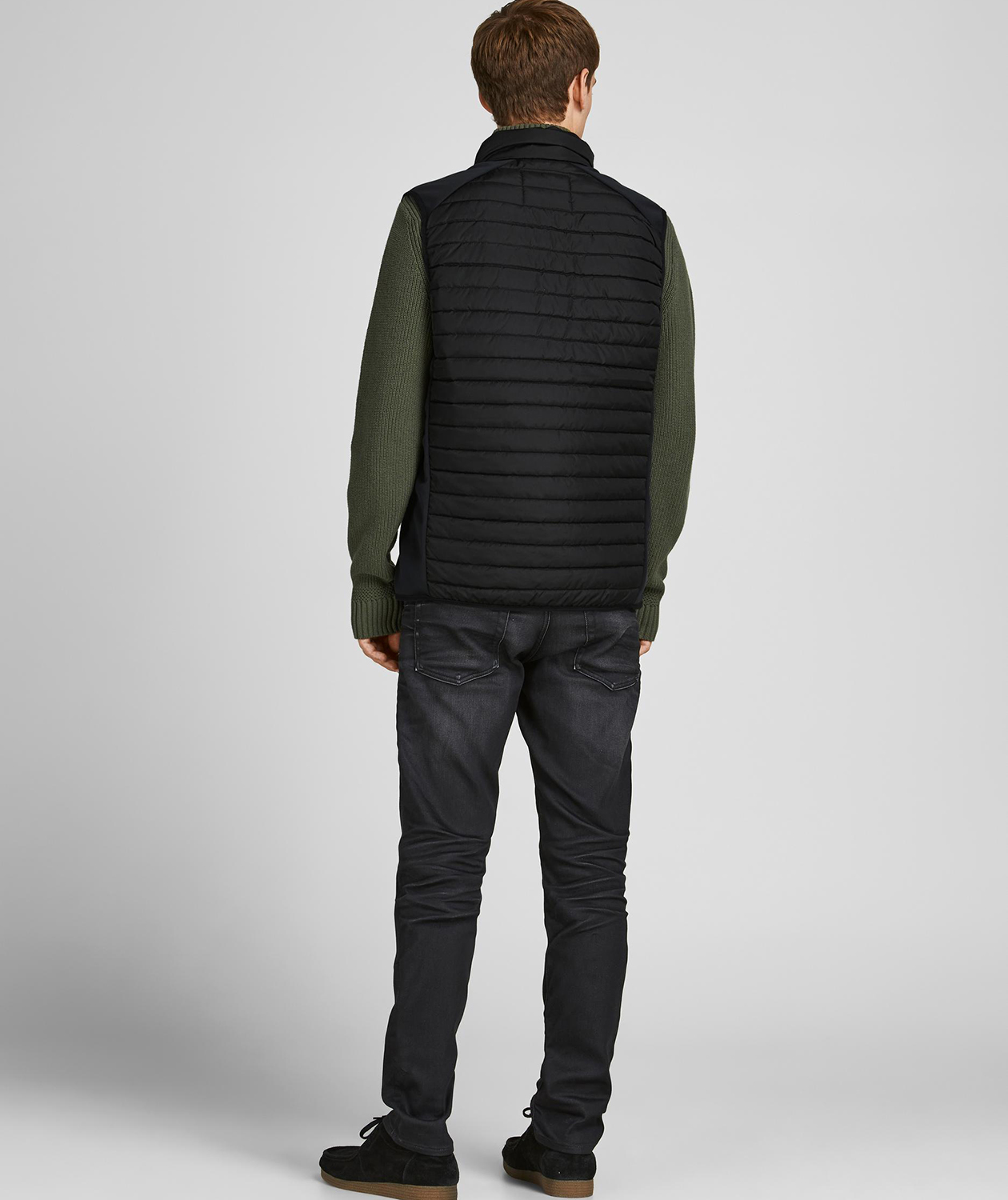 Jack & Jones JJEMULTI Steppweste, Schwarz, large image number 2