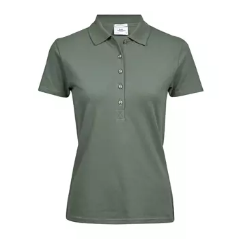 Tee Jays Luxury Stretch Damen Poloshirt, Leaf Green