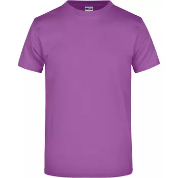 James & Nicholson T-shirt Round-T Heavy, Purple