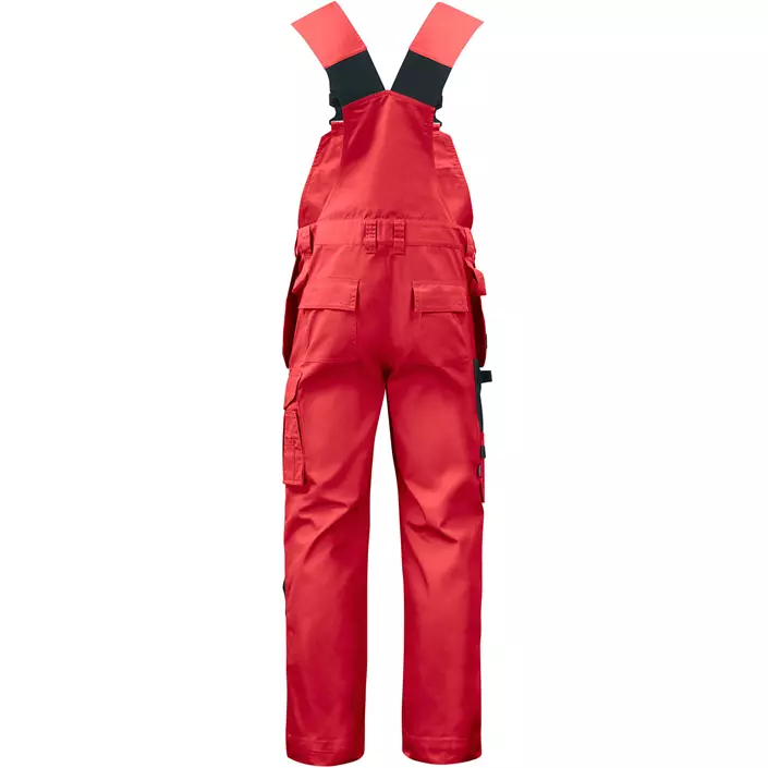 ProJob craftsman bib and braces 5630, Red, large image number 1