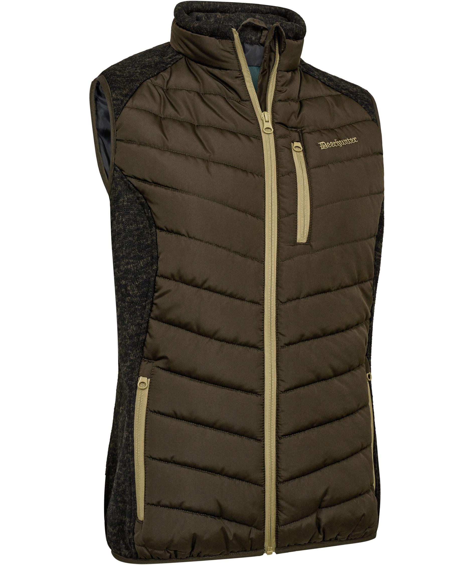 Deerhunter Moor vadderad v&auml;st med stickning, Fallen Leaf