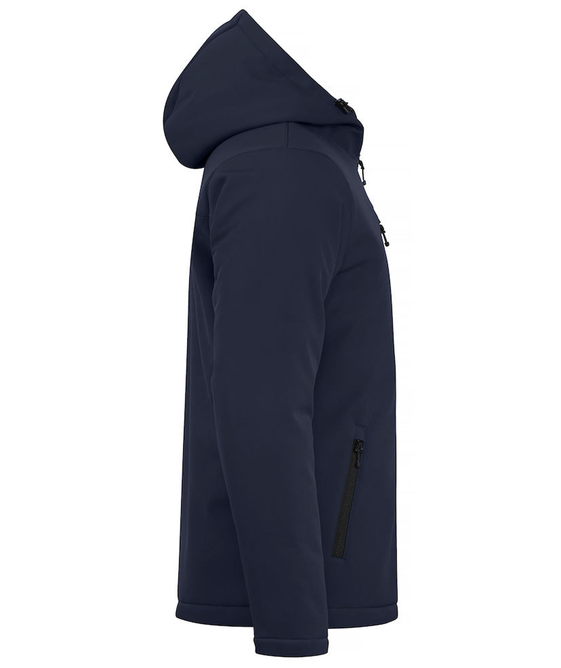 Clique lined softshell jacket, Dark navy, large image number 3