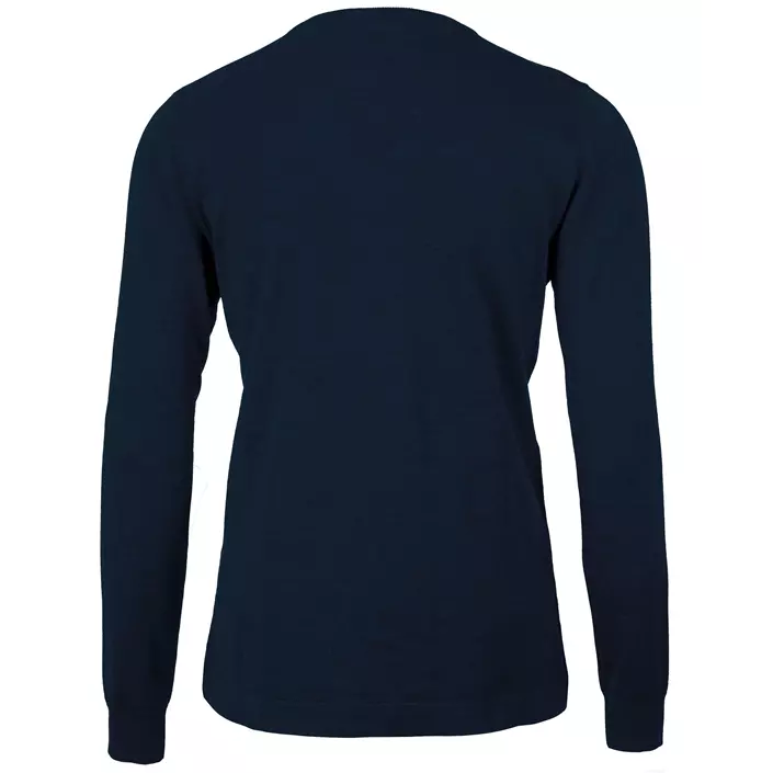 Nimbus Ashbury stickad tröja dam med merinoull, Navy, large image number 1