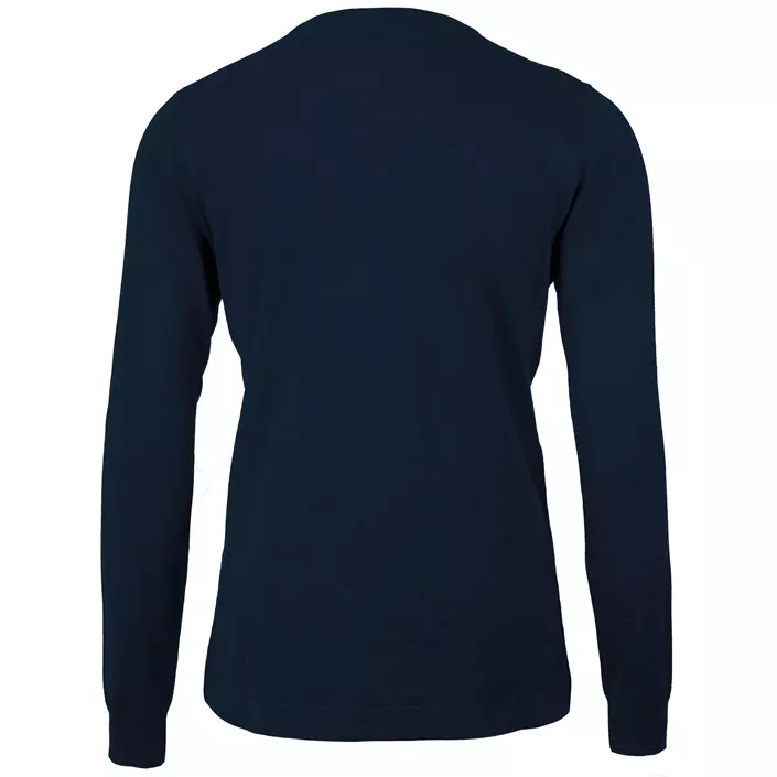 Nimbus Ashbury stickad tröja dam med merinoull, Navy, large image number 1