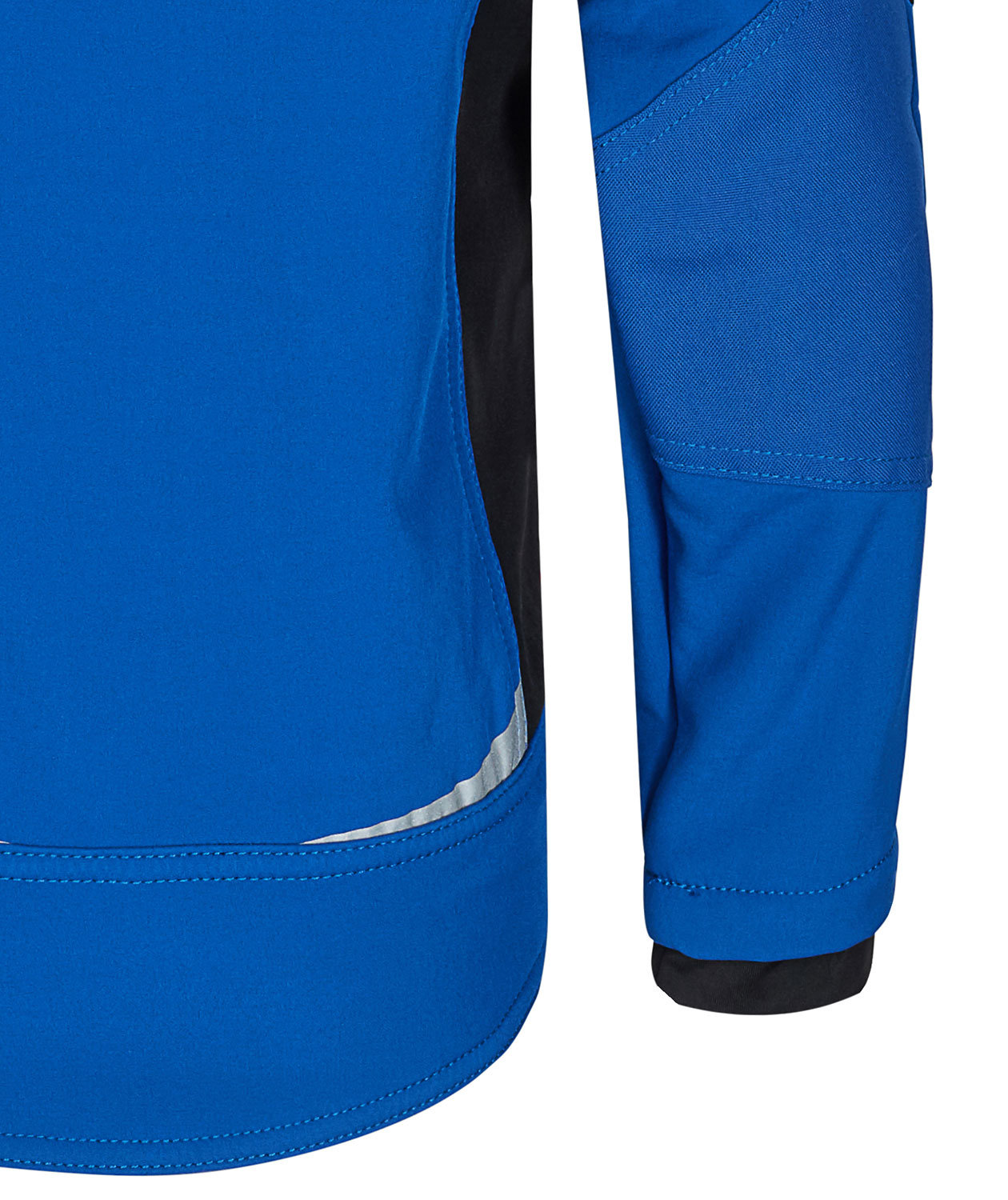 Engel Galaxy softshelljacka till barn, Surfer Blue/Svart, large image number 3