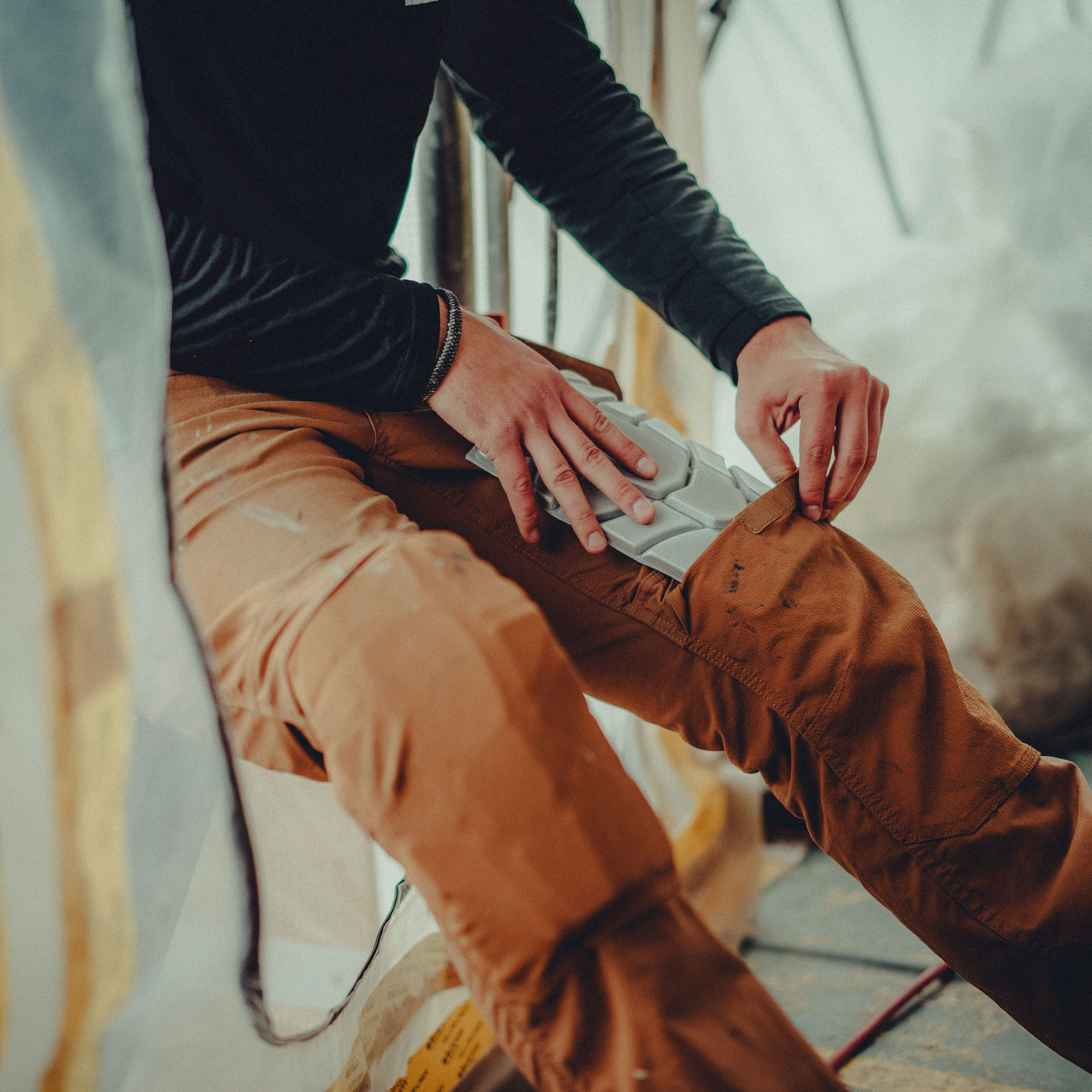 Carhartt kn&auml;skydd, Gray