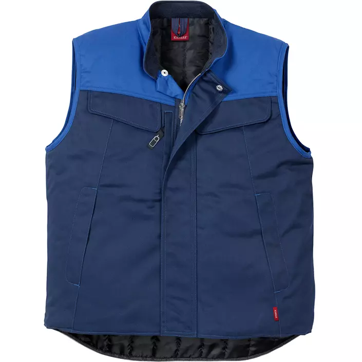 Kansas Icon work vest, Marine/Royal Blue, large image number 0