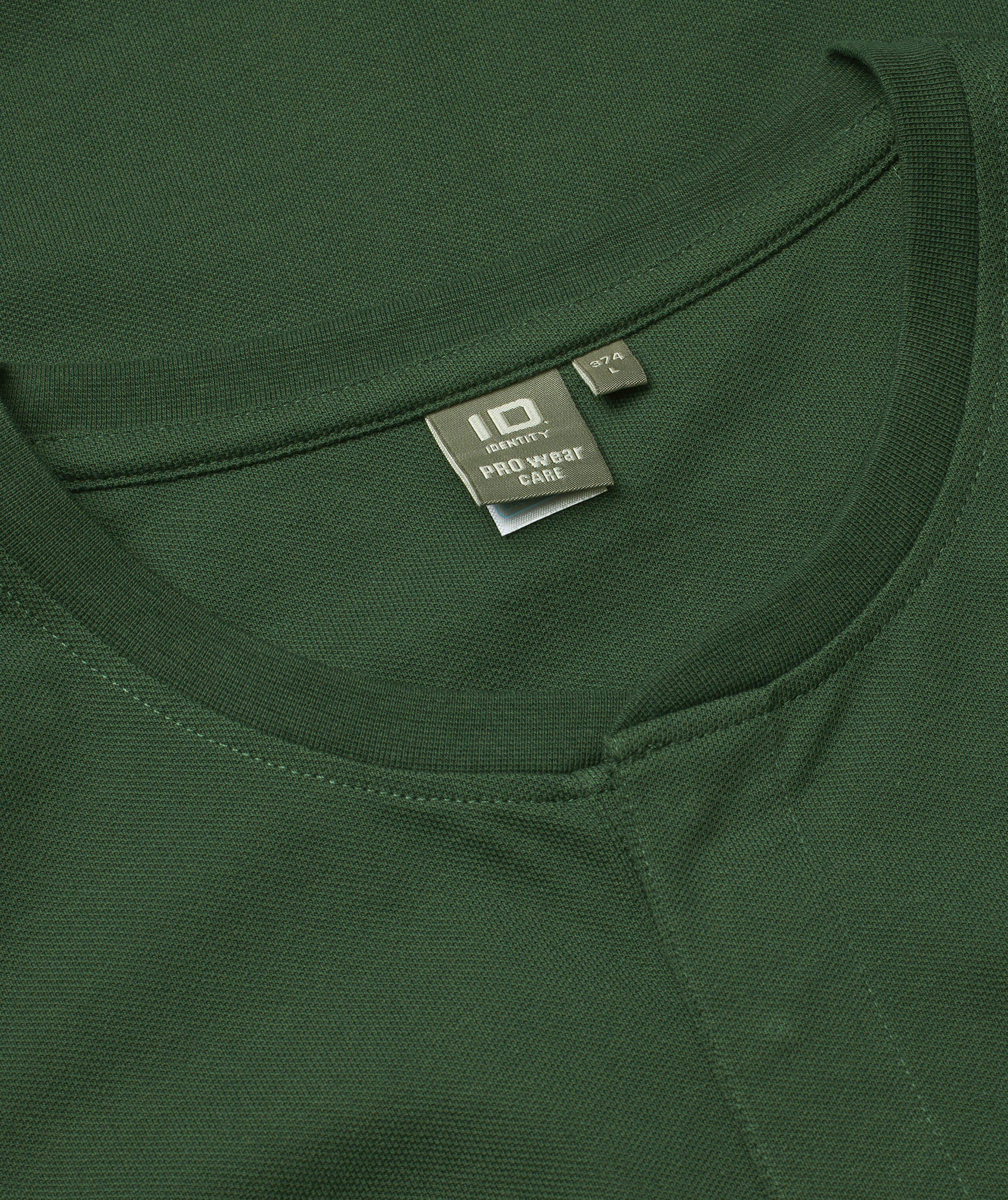 ID PRO Wear CARE poloshirt, Flaskegr&oslash;n, large image number 3