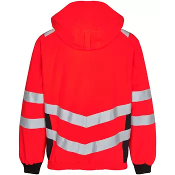 Engel Safety pilot jacket, Hi-vis Red/Black