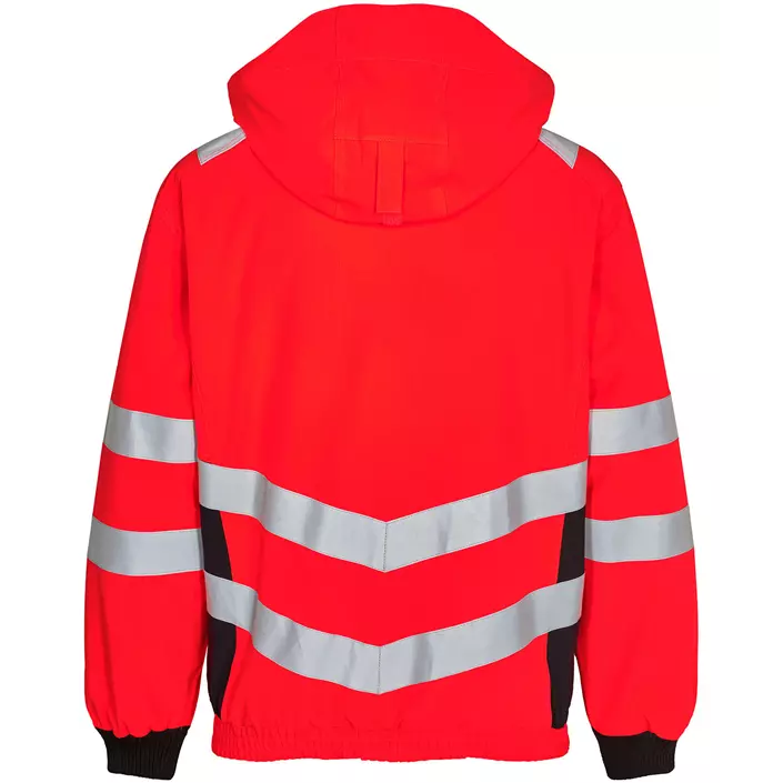 Engel Safety pilot jacket, Hi-vis Red/Black, large image number 1
