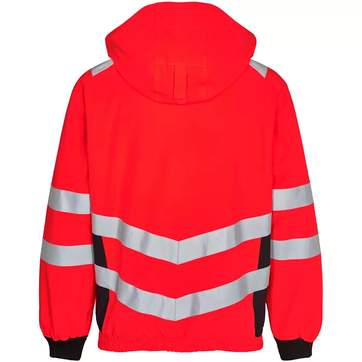 Engel Safety pilot jacket, Hi-vis Red/Black, large image number 1