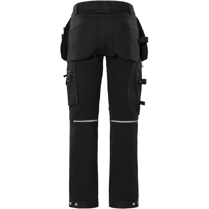 Fristads women's craftsman trousers 2533 GCYD, Black, large image number 1