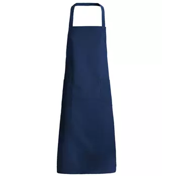Kentaur bib apron with pockets, Sailorblue